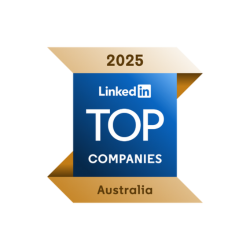 Logo for 2025 LinkedIn Top Companies Australia