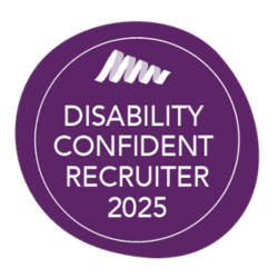 Logo for 2025 Disability Confident Recruiter