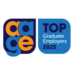 Logo for aage top graduate employers 2025