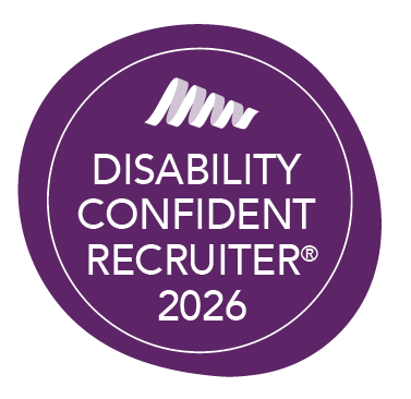 Logo for 2025 Disability Confident Recruiter